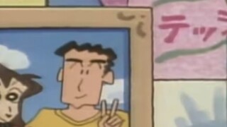 [Crayon Shin-chan] Hiroshi Miyazaki's love story, eating a huge bag of potato chips and ramen with a