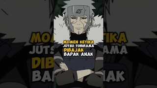 Jutsu Tobirama Dibajak Bapak Sama Anak 🗿 #naruto #reviewanime