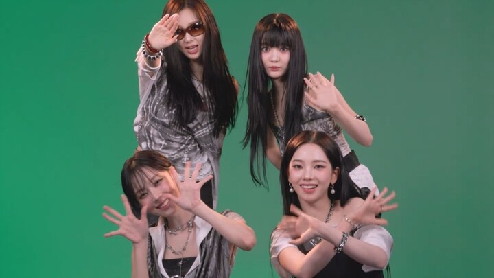 aespa's latest comeback song Dirty Work dance relay version