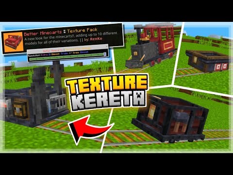 Keren...! Add-on Kereta Untuk survival Terbaik Mcpe 1.18/1.19