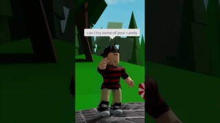 When You Have To Share Snacks #shorts #roblox