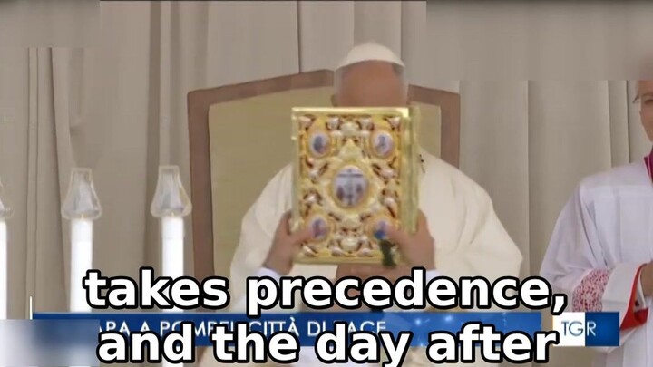 Pope Francis in Pompeii | 教皇方济各访问庞贝