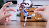 28 photos to make Uma Musume: Pretty Derby run | Loopable stop-motion animation production process [