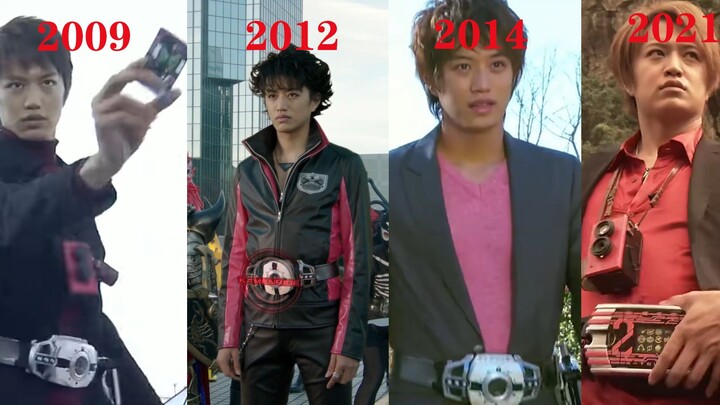 Thập kỷ Kamen Rider—So sánh sự biến đổi của Hoàng đế Qi trong các khoảng thời gian khác nhau!