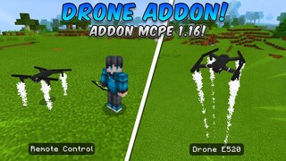 ADDON DRONE DI MINECRAFT PE 1.16! - KEREN PARAH!🔥
