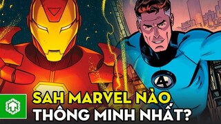 TOP 10 Siêu Anh Hùng THÔNG MINH NHẤT Vũ Trụ Marvel - Kẻ Soán Ngôi Số 1?! | Đào Bới Comics