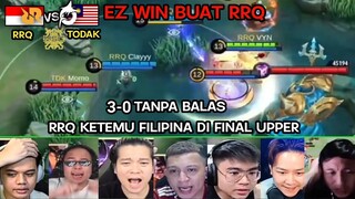 MOMENT ATLAS VYN ANGKAT HELCURT LG ULTI, RRQ SELANGKAH LG!! REACTION STREAMER RRQ VS TODAK MSC 2022