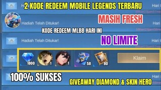 BURUAN! 2 KODE REDEEM ML TERBARU KODE REDEEM MOBILE LEGENDS HARI INI UPDATE FEBRUARI 2024