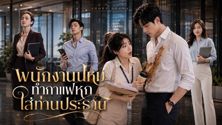 พนักงานใหม่…ทำกาแฟหกใส่ท่านประธาน