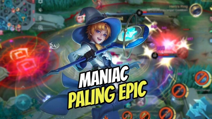 Moment Maniac Paling Epic - Mobile Legends