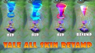 Vale All Skin Revamp VS OLD Skill Effect Comparison