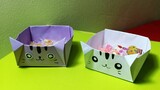 Cách làm hộp quà bằng giấy cực dễ thương / Gấp hộp quà Origami đơn giản