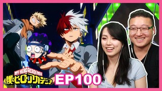 TODOROKI & BAKUGO FINALLY HEROES | My Hero Academia Couples Reaction Episode 100 / 5x12