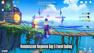 Reminiscent Regimen Day 6 Convoy: Steady Progress Xiao Gameplay - Event Ending