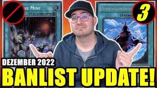 Yu-Gi-Oh! BANLIST UPDATE DEZEMBER 2022! DAS IST ZU WENIG!