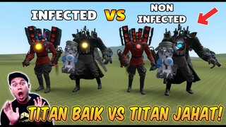 EPISODE BARU 59 SKIBIDI TOILET!? TITAN CAMERAMAN INFECTED VS TITAN CAMERAMAN NON INFECTED