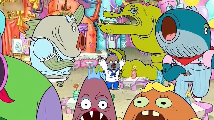 "การแข่งขันอันดุเดือด" ของ Bikini Bottom! - -
