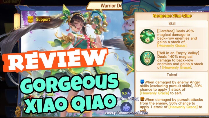 Review Xiao Qiao Sphan