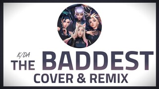 【moon jelly × Darby】K/DA - THE BADDEST ft. (G)I-DLE, Bea Miller, Wolftyla (Cover & Remix)