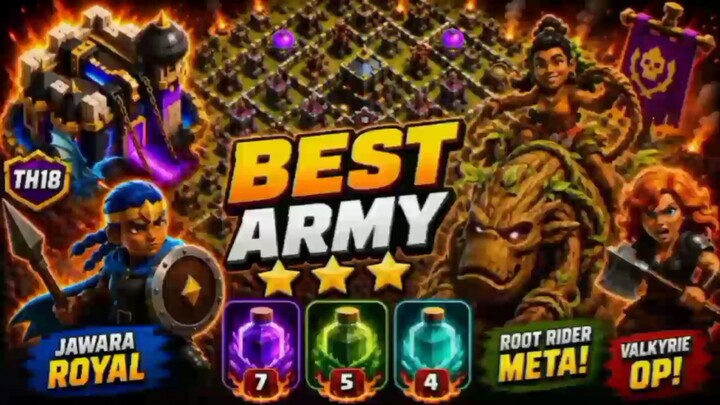 3 BINTANG DENGAN MUDAH / TROOP INI HARUS DICOBA YA / JAWARA ROYAL + ROOT RIDER + VALKRIE