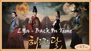 Back in time by Lyn lyrics.   Moon embracing the sun