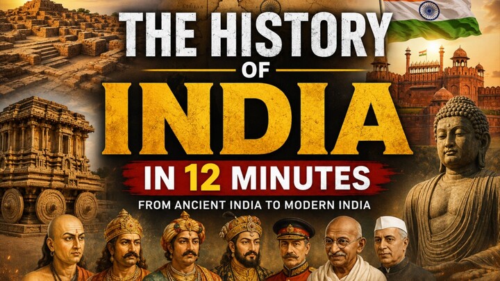The History of India in   🇮🇳 | From Ancient India to Modern India