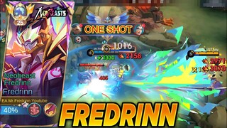 Top Global Fredrinn! Best Rotation! Fredrinn Best Build and Amblem for 2024 | Mobile Legends