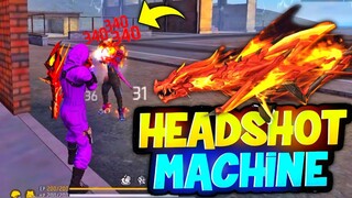 HEADSHOT MACHINE😍New Evo M4A1 Infernal Draco Max Level Skin Good Or Bad?:Full Gameplay FF Antaryami