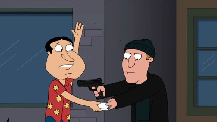 Family Guy: The crime rate in Clam City skyrocketed, and the Pete family fled overnight!