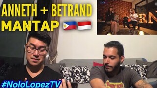 Filipino + American React | Anneth + Betrand Peto | Tetap Untukmu | Nolo Lopez TV