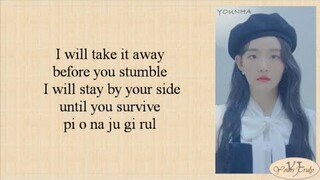 Younha (feat. BTS RM) - Winter Flower (雪中梅) Easy Lyrics