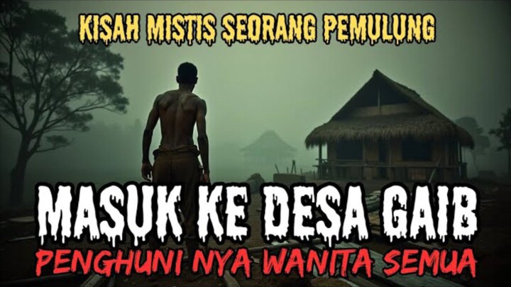 KISAH MISTIS SEORANG PEMULUNG MASUK DESA GAIB‼️CERITA HOROR MISTERI‼️