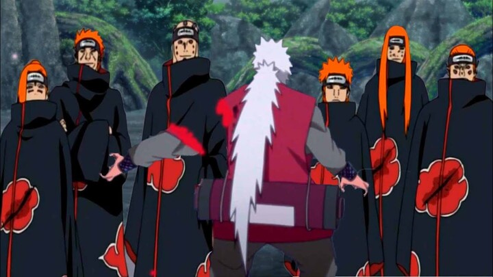 Jiraiya Finds Pain Six Path and Loses his Arm Uncovering his Identity - jiraiya Souls Taps Naruto