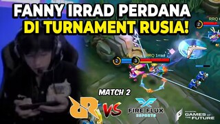 RRQ VS FIRE FLUX.. INI KOK FANNY IRRAD KYK ABIS PERGI MAB0K! MATCH 2 GAMES OF FUTURE!