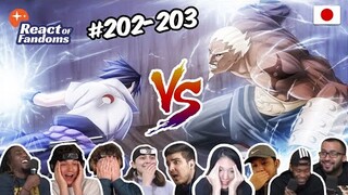 Sasuke Vs RAIKAGE 🔥🇯🇵 Reaction Mashup | Shippuden #202-203 [ナルト 疾風伝] [海外の反応]