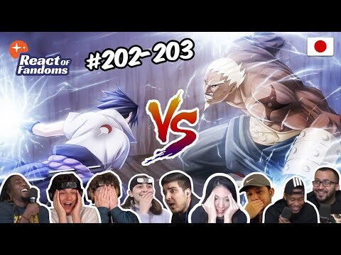 Sasuke Vs RAIKAGE 🔥🇯🇵 Reaction Mashup | Shippuden #202-203 [ナルト 疾風伝] [海外の反応]