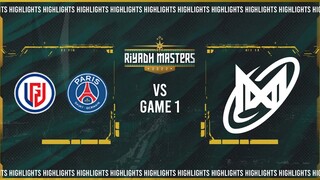 Game 1 Highlights: PSG.LGD vs Nigma Galaxy | BO3 | Riyadh Masters 2022 Quarter-Finals