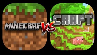 Minecraft VS Craftsman : Crafting & Building