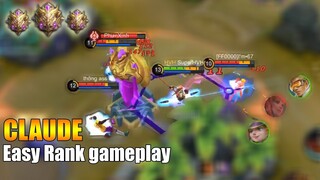 Easy Rank game with CLAUDE 1 | Mythic rank gameplay [K2 Zoro]