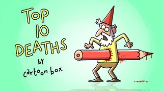 Top 10 DEATHS part 4 | The BEST of Cartoon Box | by FRAME ORDER | Funny Dark Cartoon Compilation