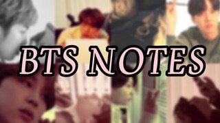 COMPILATION OF BTS "THE NOTES"