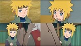 Himawari cosplaying her Grandfather Minato all scenes // Boruto: Naruto Next Generations