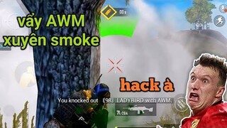 PUBG Mobile - Những Pha Vẩy AWM Khiến Địch Phải Report :v | M249 Scope 6x + AWM Full Đạn