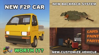 BACKPACK UPDATE In Roblox A Dusty Trip