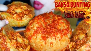 ASMR BAKSO BUNTING KUAH LAHAR |BAKSO JUMBO|pedesnya anjayani 😫😫😫|| asmr indonesia