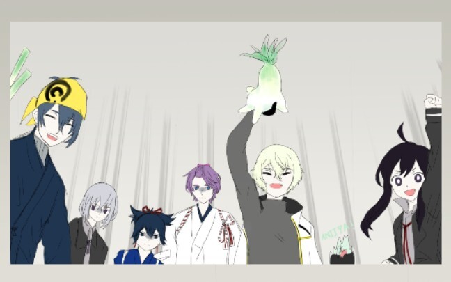 [Touken Ranbu Handwritten] Today, my legs are going out for an expedition
