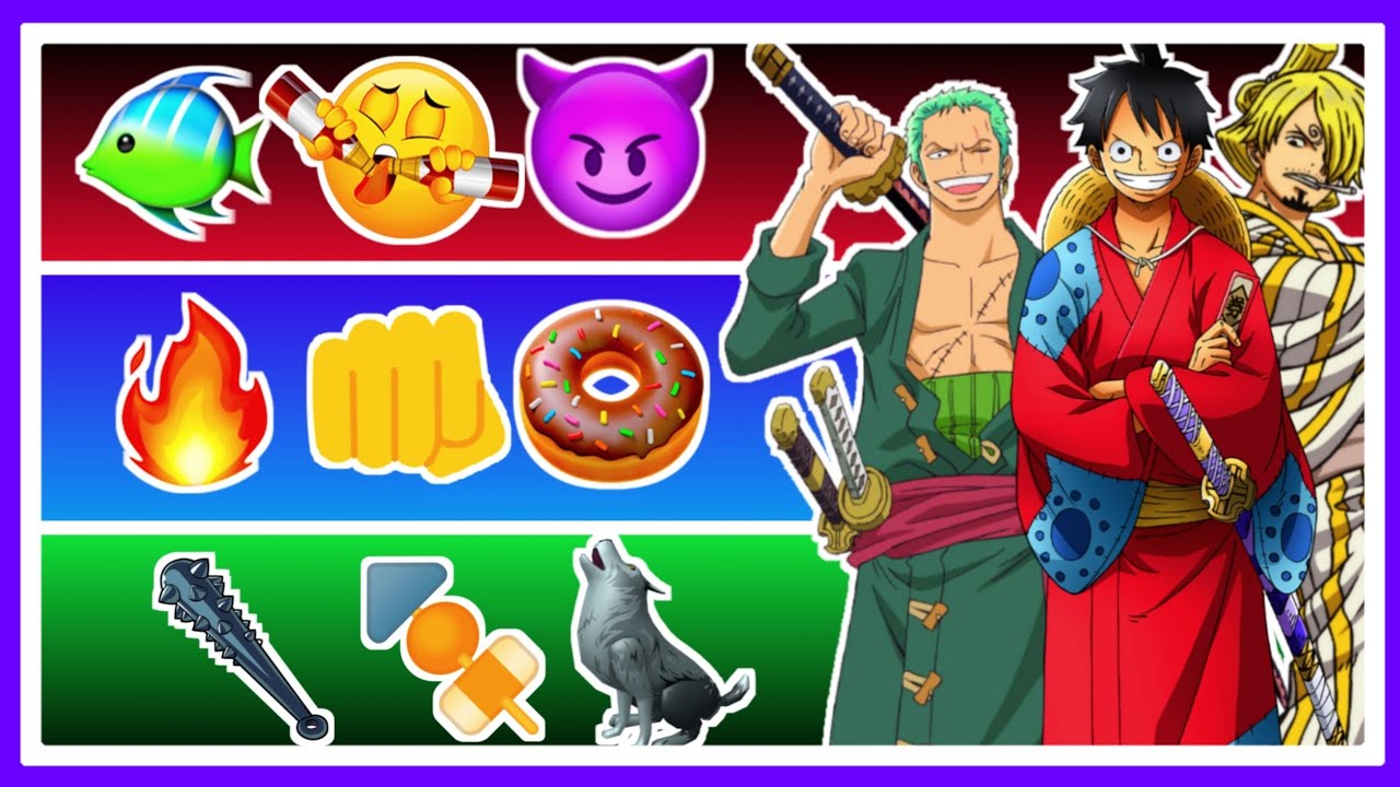 One Piece Emoji Quiz - Anime Emojis Quiz - BiliBili