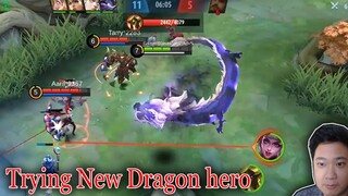 Trying New Upcoming Hero Chong dragon