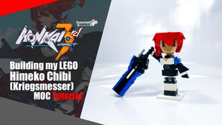 LEGO Honkai Impact 3rd Murata Himeko (Kriegsmesser) Chibi MOC Tutorial | Somchai Ud