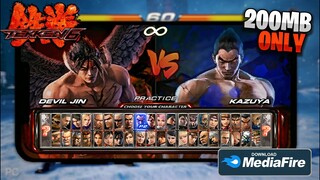 [200MB] Tekken 6 For PPSSPP Highly Compressed 2021 | High Graphics